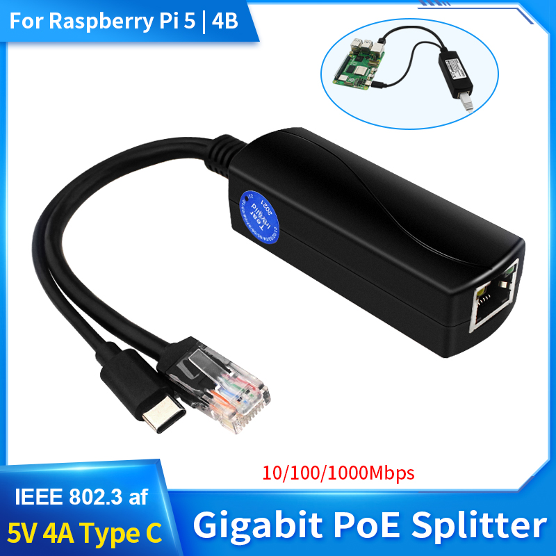 Banana Pi Bpi-M5 - Raspberry Pi 5 Gigabit PoE Ayırıcı