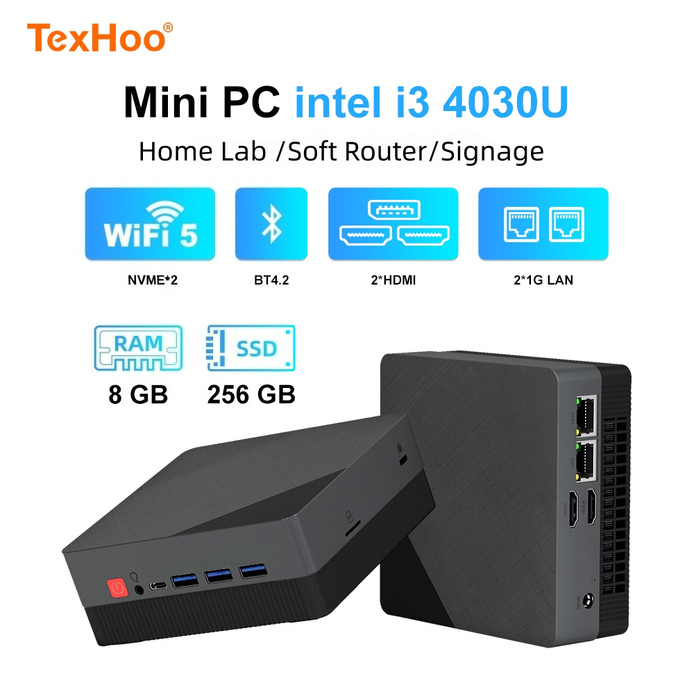 Texhoo MINI PC, Intel Core i3  - Khadas Vim4 8Gb incelemesi ve fiyatı