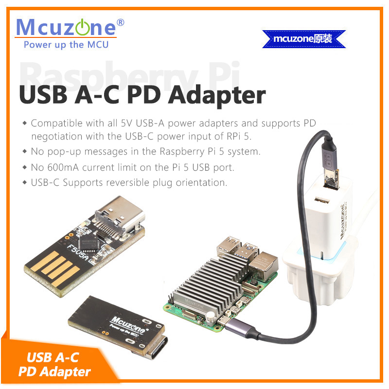 Raspberry Pi5 USB A-C PD Adapt - Banana Pi Bpi-M5 incelemesi ve fiyatı