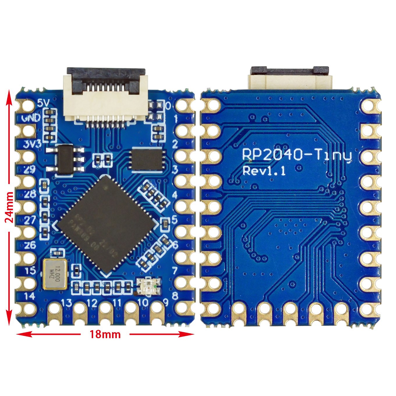 RP2040-Tiny Geliştirme Kartı M - Banana Pi Bpi-M5 incelemesi ve fiyatı