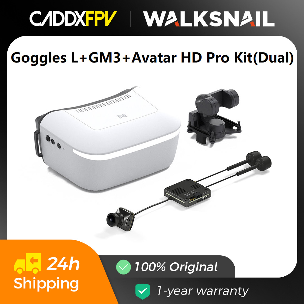 Caddx Walksnail Avatar HD Gözl - Fpv Goggles Avatar Hd Receiver incelemesi ve fiyatı