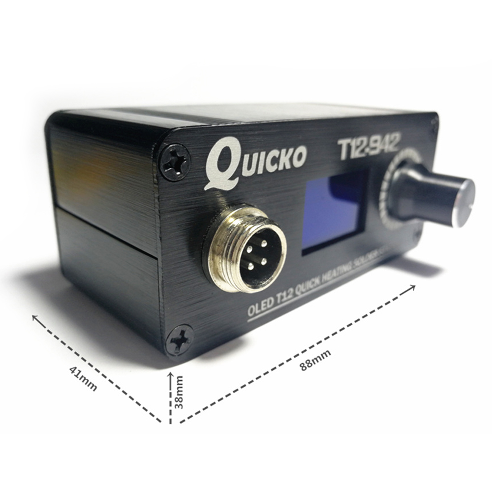 QUICKO MINI T12 STC OLED dijit - Soldering Station T12 Oled incelemesi ve fiyatı