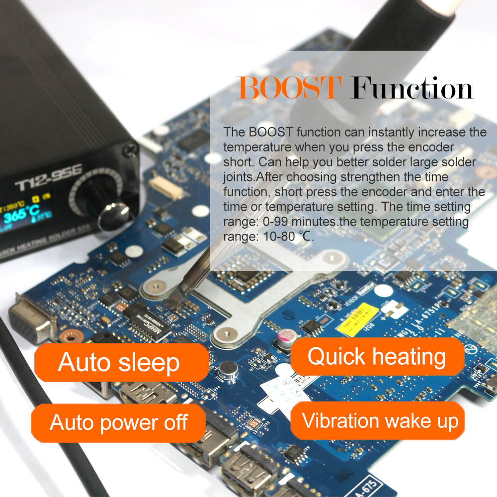 QUECOO T12-956 Lehimleme Dijit - Soldering Station T12 Oled incelemesi ve fiyatı