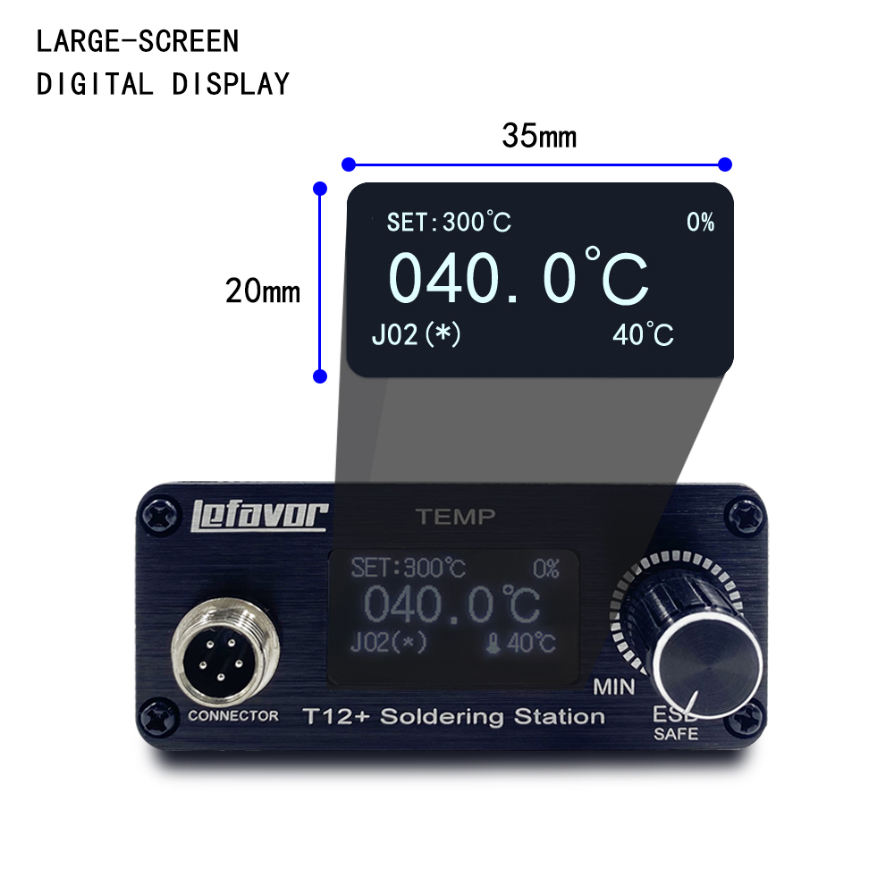 T12 + Lehimleme İstasyonu havy - Soldering Station T12 Oled incelemesi ve fiyatı